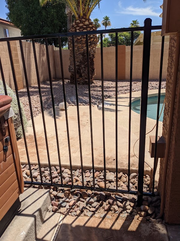 Kurt's Iron Pool Fencing