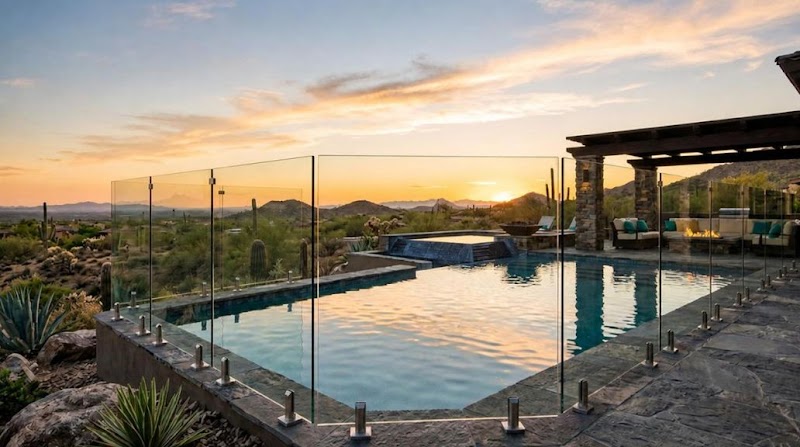 GLASS POOL FENCE CO