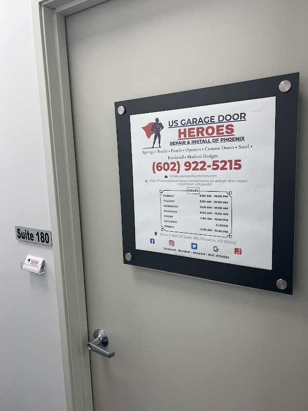 US Garage Door Heroes Repair and Install of Phoenix