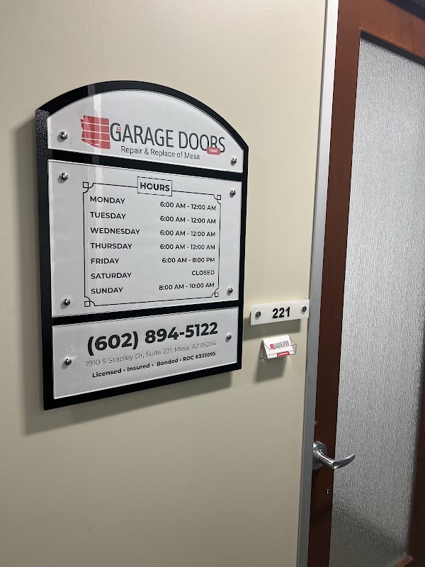 AZ Garage Doors Today Repair & Replace of Mesa