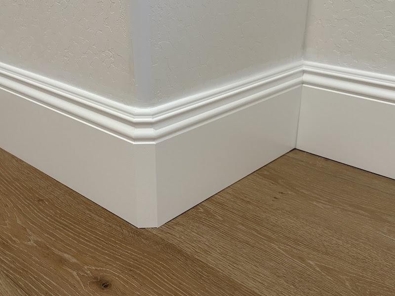 Extensive Baseboard and Trim