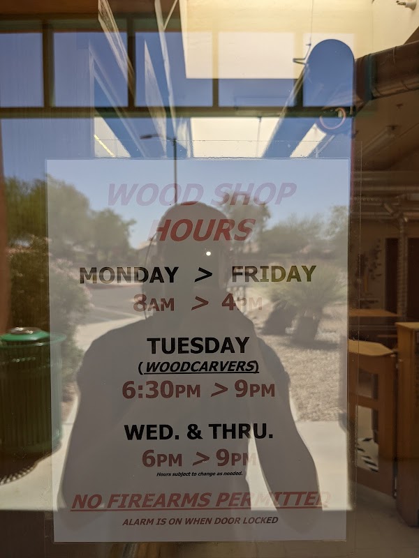 Wood Shop for Residents of Sun City Grand