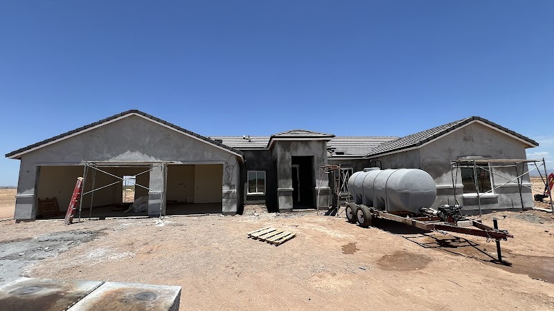 Lath and stucco
