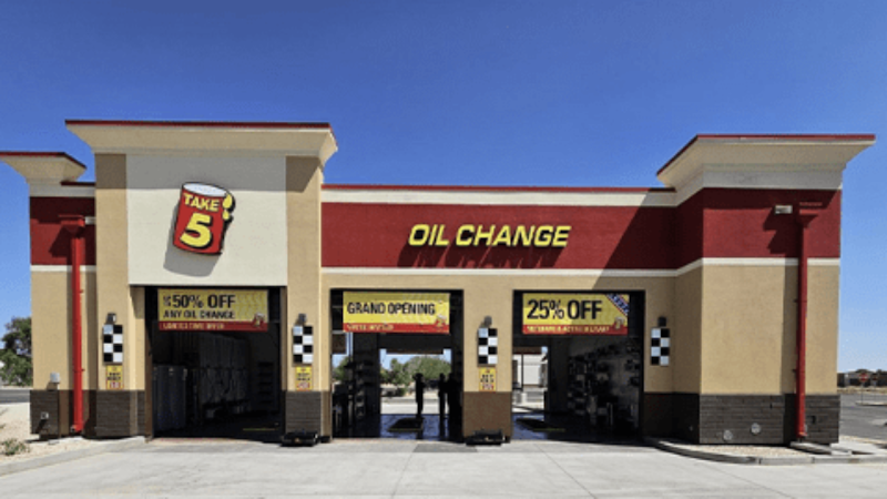 Take 5 Oil Change
