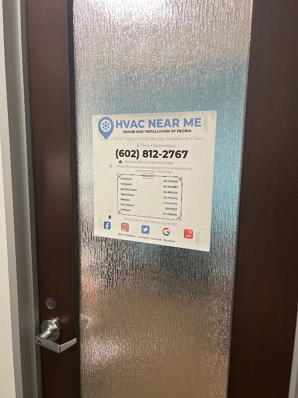 HVAC Near Me Repair and Installation of Peoria