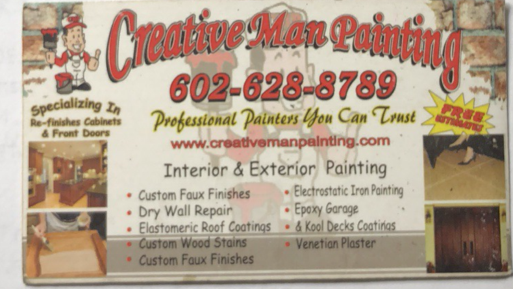 Creative Man Painting