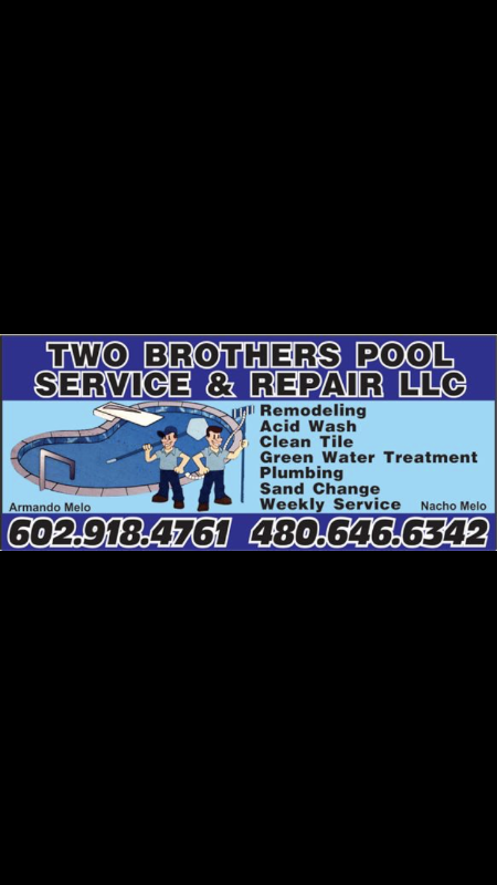 Two brothers Pool service & repairs LLC